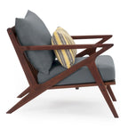 Vaughn 2 Piece Sunbrella Outdoor Patio Club Chairs