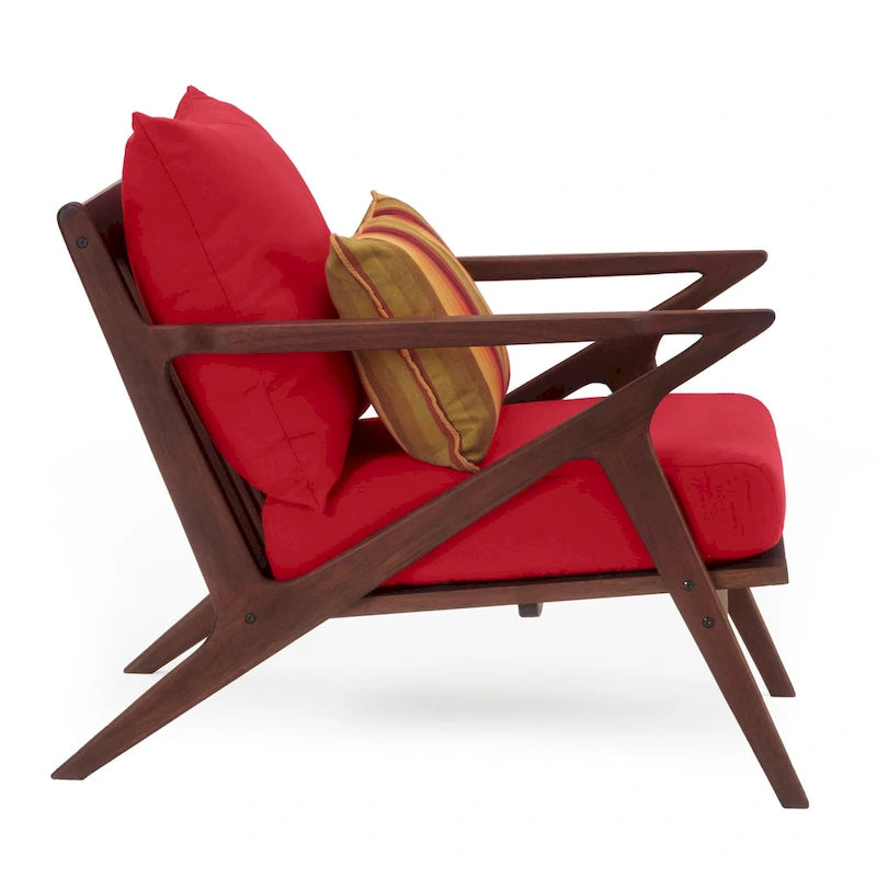 Vaughn 2 Piece Sunbrella Outdoor Patio Club Chairs