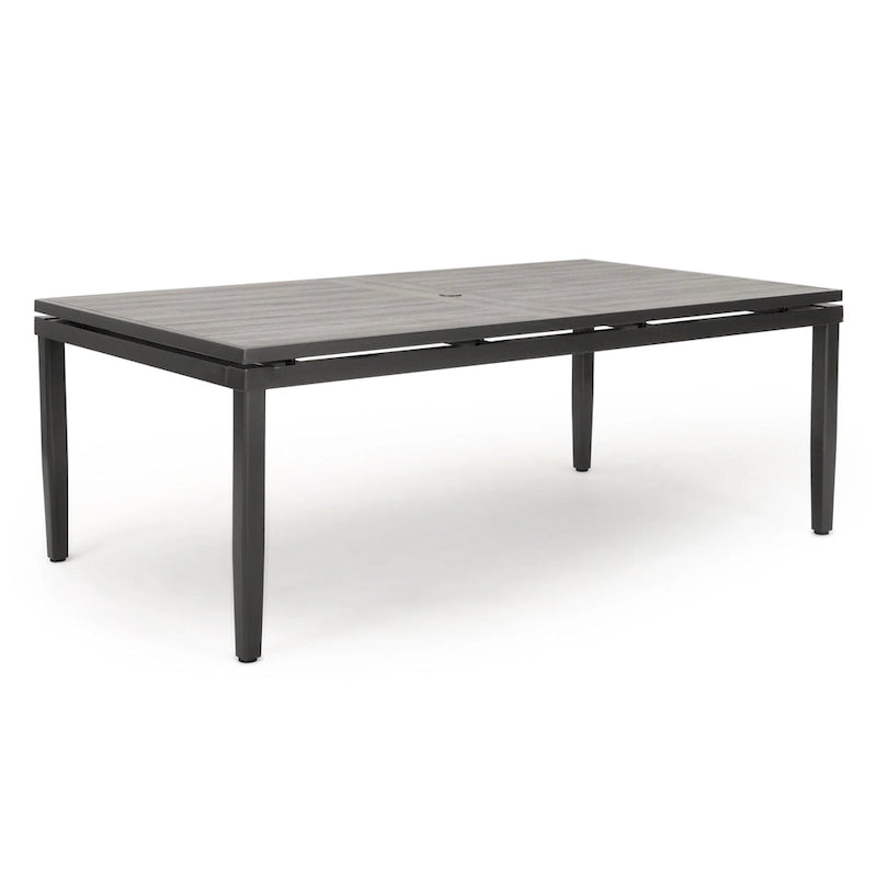 Vistano 9 Piece Sunbrella Outdoor Patio Dining Set - Gray