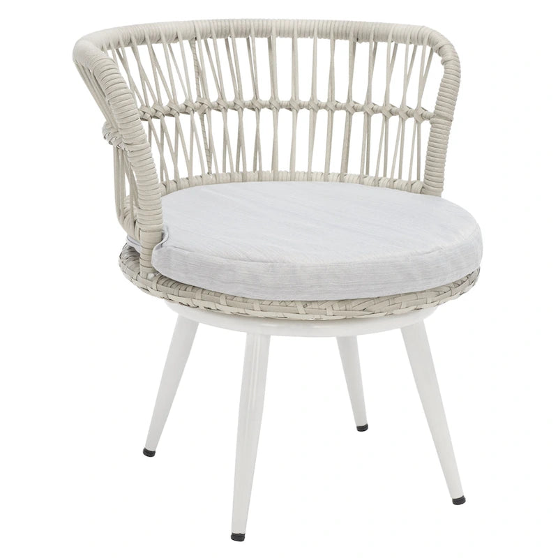 Safavieh Outdoor Living Kyomi 3-Piece Lounge Set - 26W x 24D x 26H