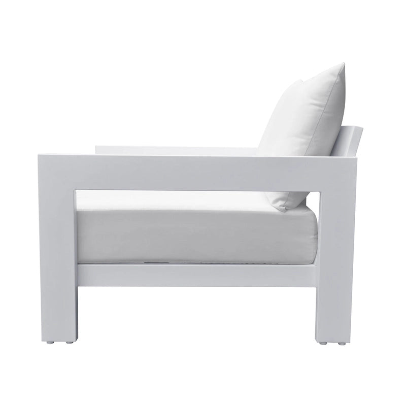 Renava Praxis Modern White Outdoor Sofa
