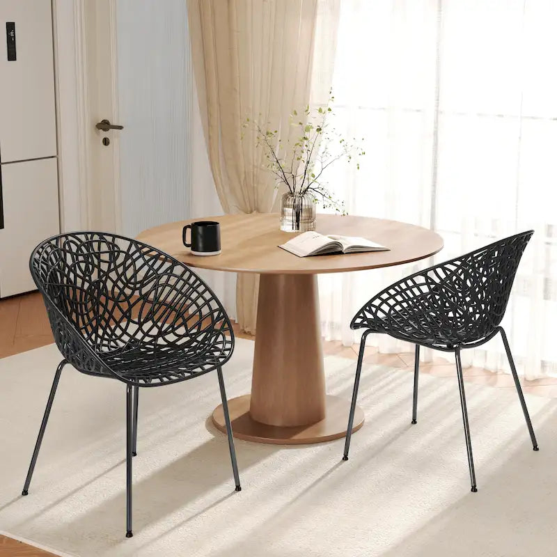 Christopher Knight Home - Neiman Modern and Durable Dining Chairs, Set of 2