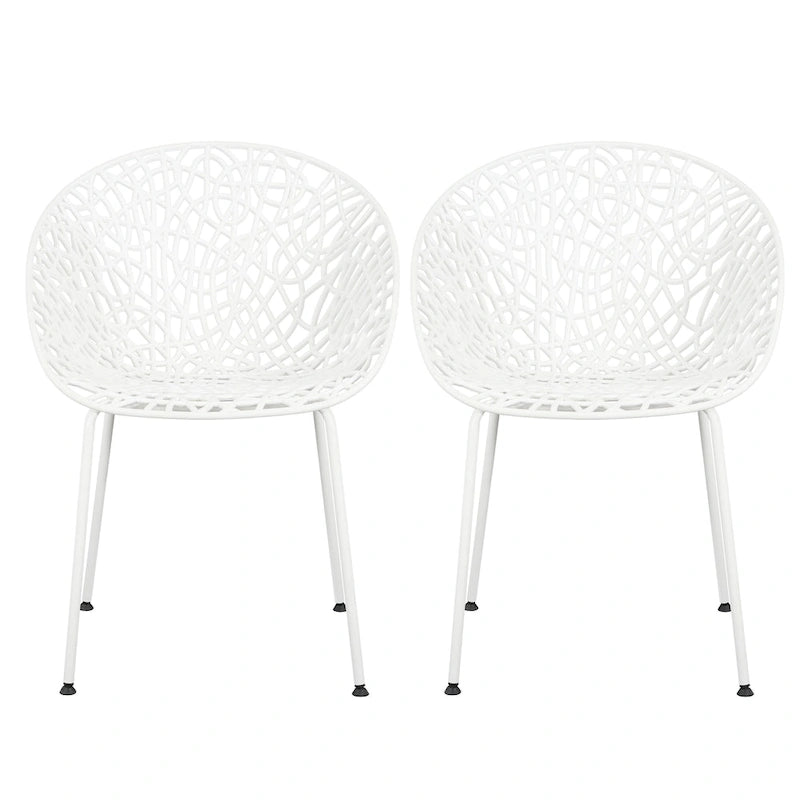 Christopher Knight Home - Neiman Modern and Durable Dining Chairs, Set of 2