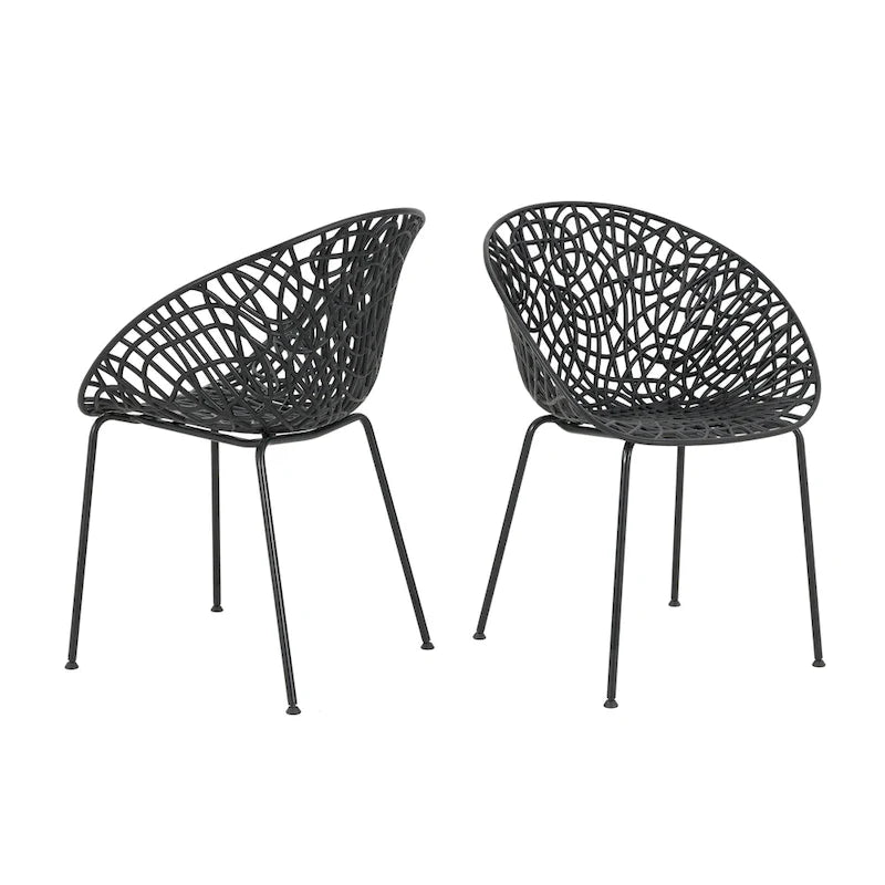 Christopher Knight Home - Neiman Modern and Durable Dining Chairs, Set of 2