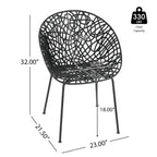 Christopher Knight Home - Neiman Modern and Durable Dining Chairs, Set of 2