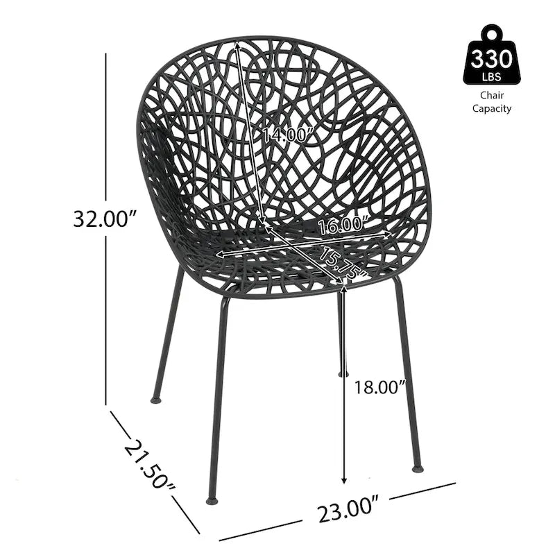 Christopher Knight Home - Neiman Modern and Durable Dining Chairs, Set of 2