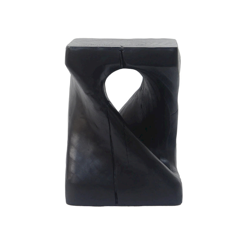 Christopher Knight Home - Stella Twisted Spiral Wood Grain Side Table