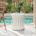 Christopher Knight Home Indoor/Outdoor Modern Cylindrical Side Table