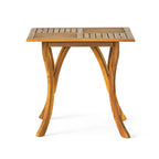 Captef Outdoor 5-piece acacia wood Dining Set by Christopher Knight Home