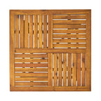 Captef Outdoor 5-piece acacia wood Dining Set by Christopher Knight Home