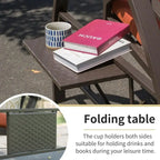 GDFStudio - Bella Outdoor Adjustable Patio Swing Chair with Steel Frame and Canopy