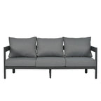 Outdoor Seating Set with Thick Cushions for Ultimate Comfort, Perfect for Lawns, Patios, and Poolside