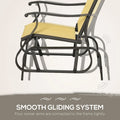 3-Piece Outdoor Gliders Set Bistro Set