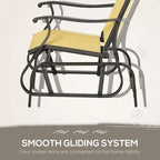 3-Piece Outdoor Gliders Set Bistro Set