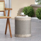 Outdoor Lightweight End Table Round