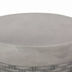 Outdoor Lightweight End Table Round
