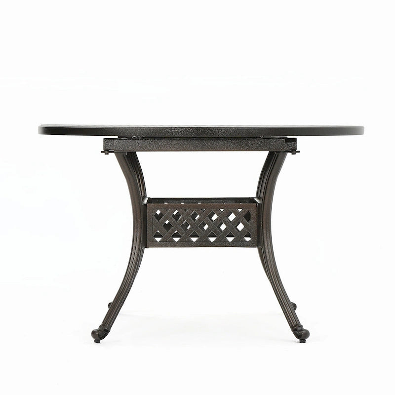 Outdoor Expandable Aluminum Dining Table