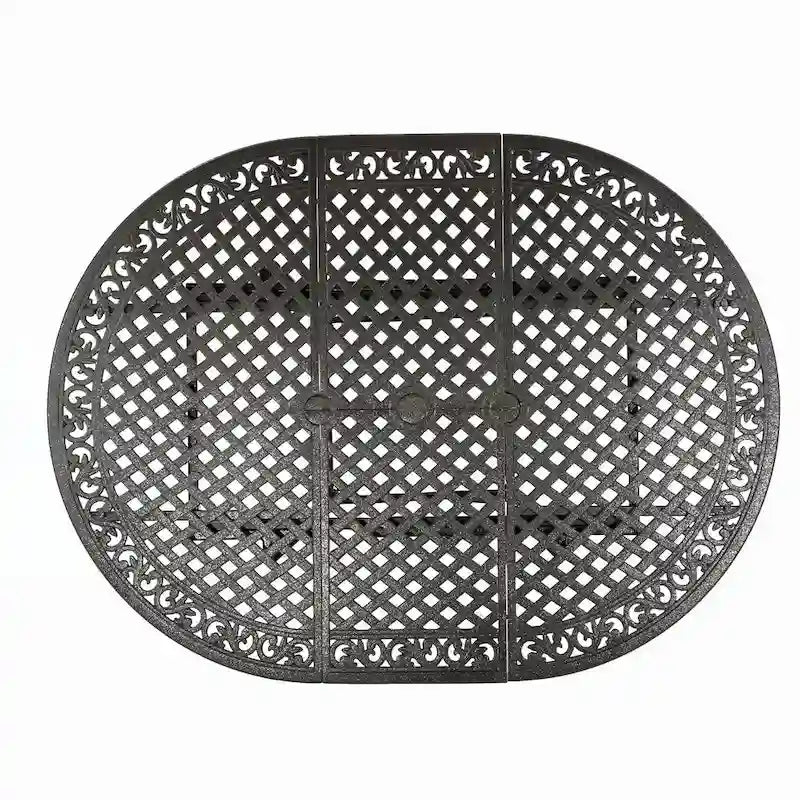Outdoor Expandable Aluminum Dining Table
