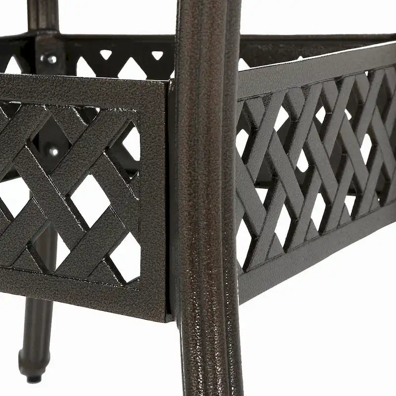Outdoor Expandable Aluminum Dining Table