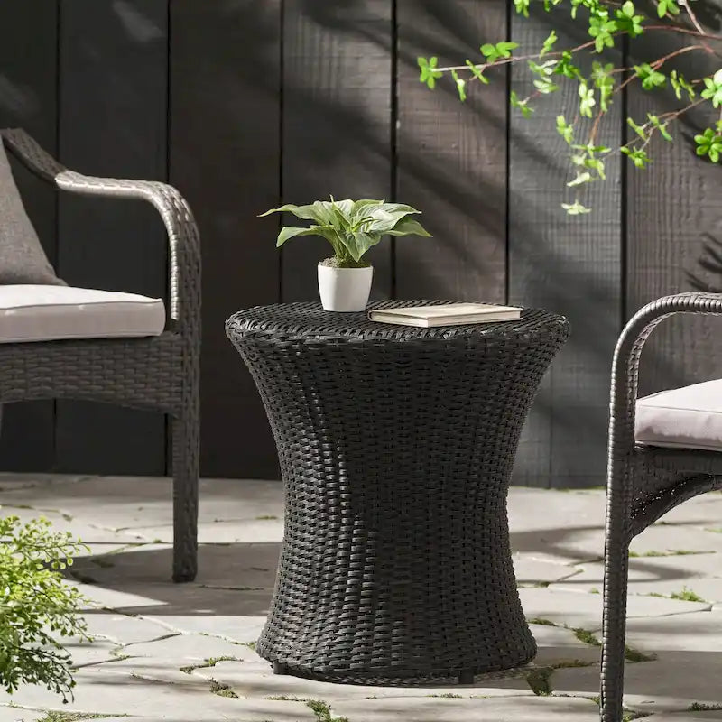 Outdoor HOURGLASS TABLE (NO GLASS TOP)