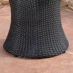 Outdoor HOURGLASS TABLE (NO GLASS TOP)