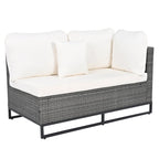 7 Pieces Large Size Outdoor Wicker Sofa Set