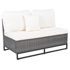 7 Pieces Large Size Outdoor Wicker Sofa Set