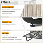 57 Outdoor Patio Daybed Rattan Daybed