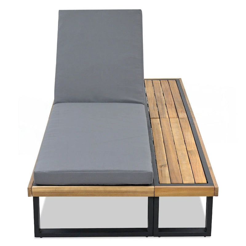 Outdoor Chaise Lounge Chair Set of 2