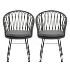 Industrial Dining Chairs set of 2