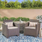Wicker Club Chairs
