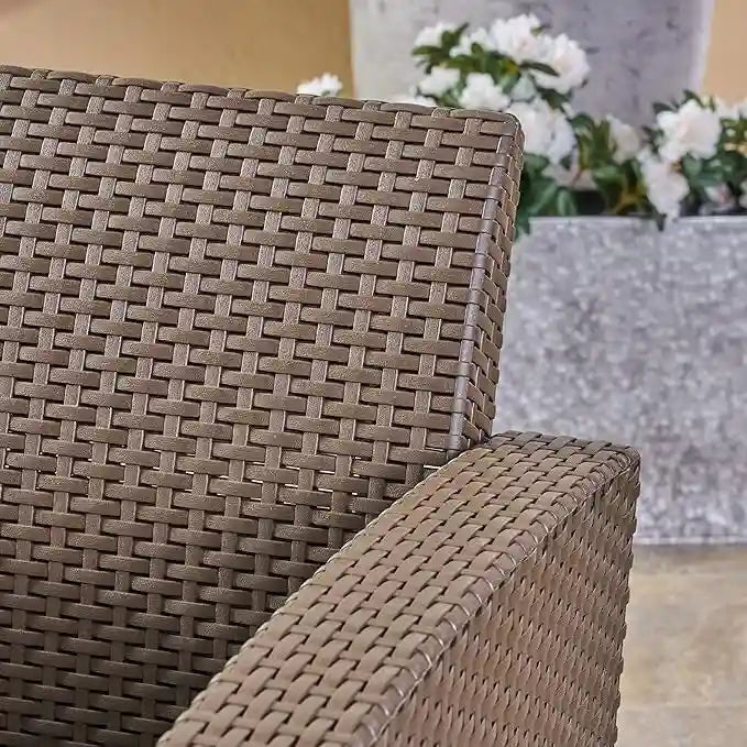 Wicker Club Chairs