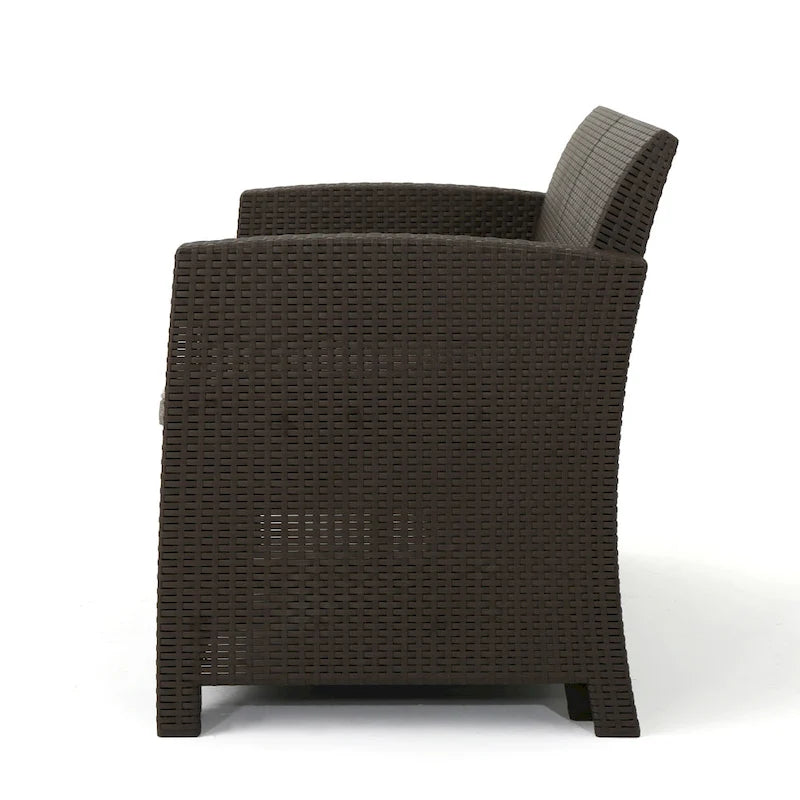 Wicker Club Chairs