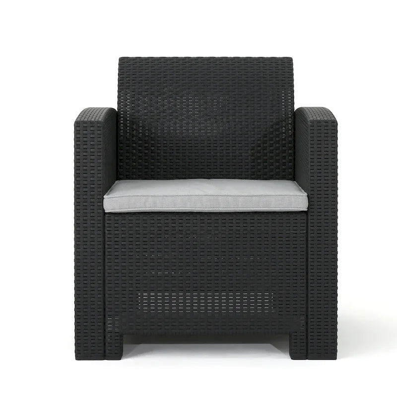 Wicker Club Chairs