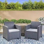 Wicker Club Chairs