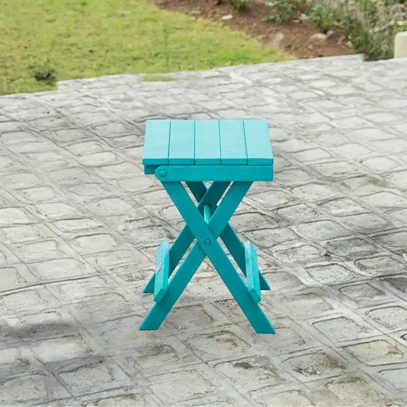 San Juan Fully Assembled All-Weather Recycled HDPE Outdoor Folding Bistro table