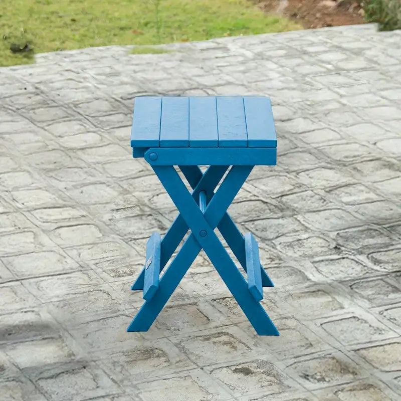 San Juan Fully Assembled All-Weather Recycled HDPE Outdoor Folding Bistro table