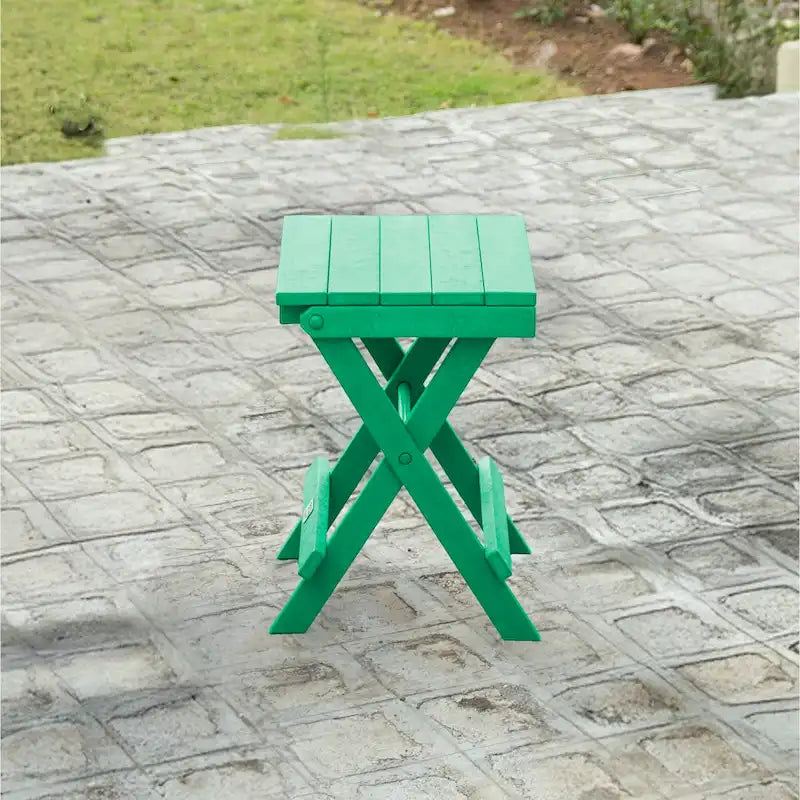 San Juan Fully Assembled All-Weather Recycled HDPE Outdoor Folding Bistro table