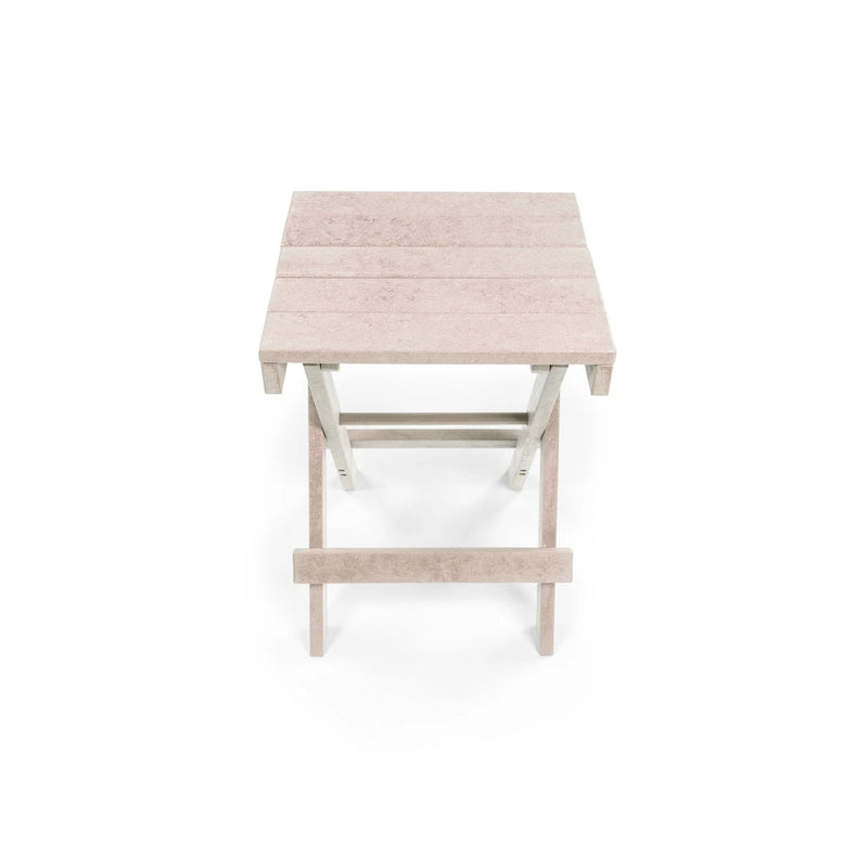 San Juan Fully Assembled All-Weather Recycled HDPE Outdoor Folding Bistro table