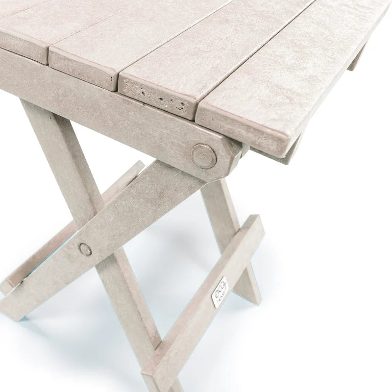 San Juan Fully Assembled All-Weather Recycled HDPE Outdoor Folding Bistro table