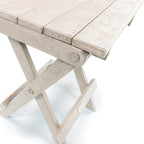 San Juan Fully Assembled All-Weather Recycled HDPE Outdoor Folding Bistro table