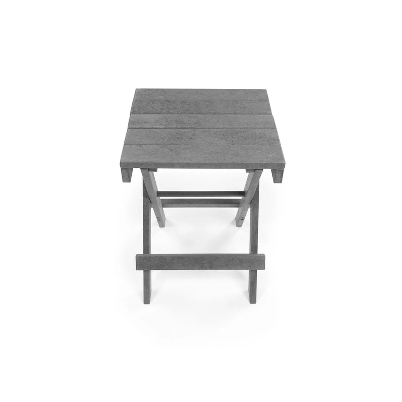 San Juan Fully Assembled All-Weather Recycled HDPE Outdoor Folding Bistro table