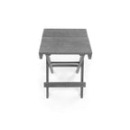 San Juan Fully Assembled All-Weather Recycled HDPE Outdoor Folding Bistro table