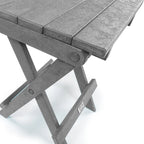 San Juan Fully Assembled All-Weather Recycled HDPE Outdoor Folding Bistro table