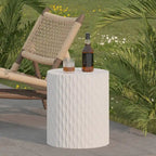 Round Outdoor Side Table