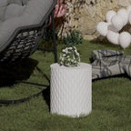 Round Outdoor Side Table