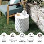 Round Outdoor Side Table