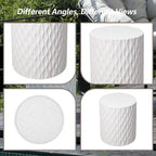 Round Outdoor Side Table
