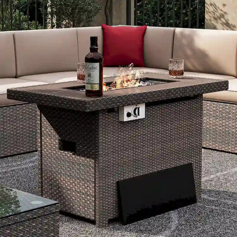 15-Piece Outdoor Patio Furniture Set
