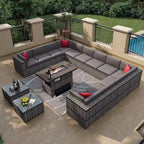 15-Piece Outdoor Patio Furniture Set